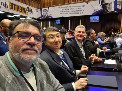Sindicato e Atecnólogos presentes na Plenária do Crea-SP - Sessão Ordinária nº 2.137
