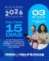 Faltam 15 dias para as eleições do Sistema Confea / Crea-SP / Mútua-SP!