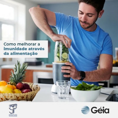Géia: como melhorar a imunidade através da alimentação