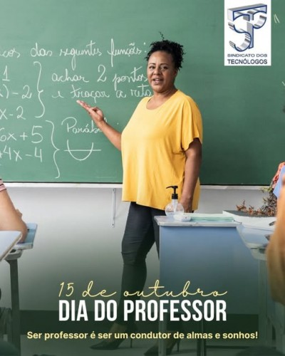15 de outubro: Dia dos Professores