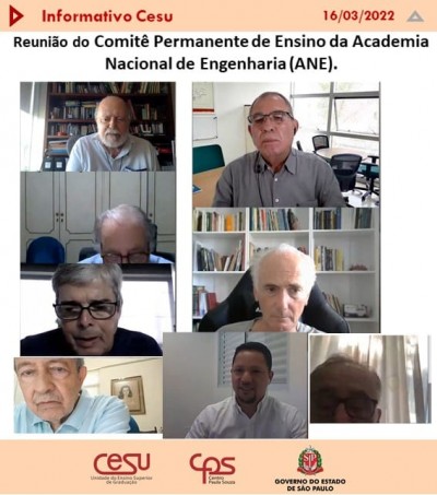 Sindicato presente na reunião do Comitê Permanente de Ensino da Academia Nacional de Engenharia