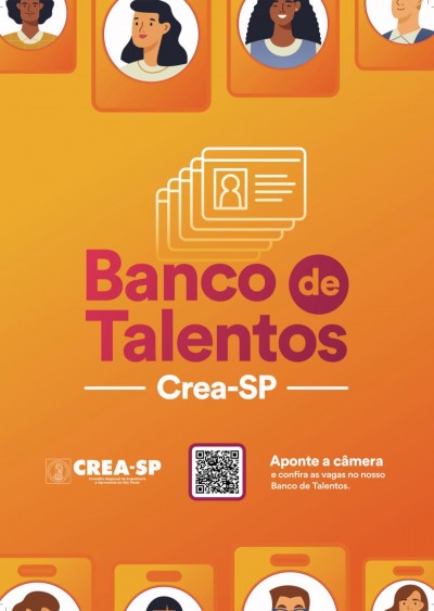 No ar! Conheça o Banco de Talentos do Crea-SP