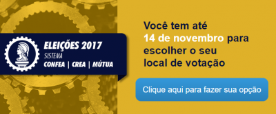 Eleições 2017 - Sistema Confea/Crea/Mútua
