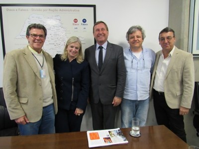 Diretoria do Sindicato reúne-se com presidente do Confea e Centro Paula Souza