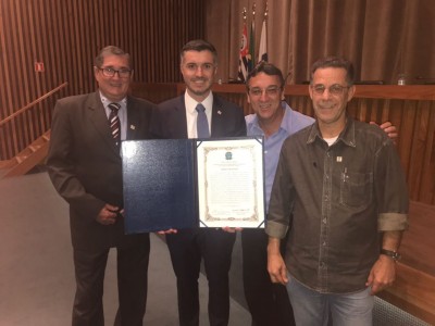 Sindicato presente na cerimônia de posse do presidente do Crea-SP