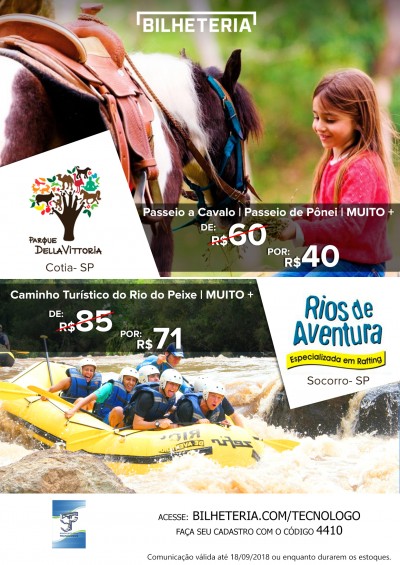 Aventura e diversão no feriado: confira os descontos especiais para associados