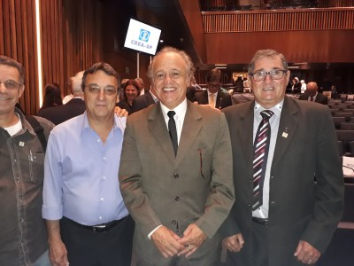 Dimas Eduardo Ramalho​ em solenidade de posse no Crea-SP