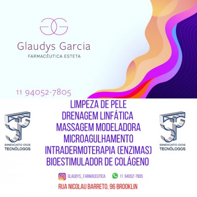 Parceria Sindicato/Glaudys Garcia Farmácia e Estética: associados têm desconto em diversos serviços