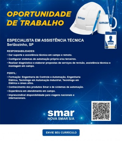 Sertãozinho-SP: vaga aberta para especialista em Assistência Técnica