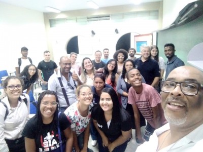 Presidente do Sindicato ministra palestra para alunos da Fatec de Jaboticabal-SP