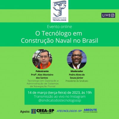 Sindicato promoverá live sobre