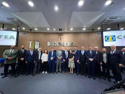 Presidente do Sindicato participa da Cerimônia de Posse do novo presidente do Confea