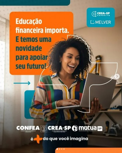 Crea-SP: curso “Finanças na prática: como garantir um futuro com segurança”