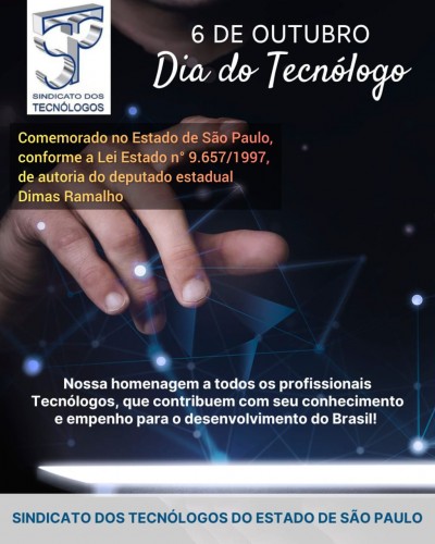 6 de outubro: Dia do Tecnólogo é celebrado no Estado de São Paulo