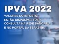 Audccon: IPVA 2022 está disponível para consulta na rede bancária