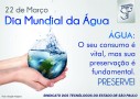 Dia Mundial da Água – 22 de março